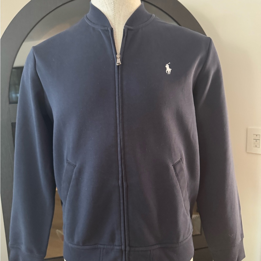 Polo by Ralph Lauren Navy Double Knit Sweatshirt